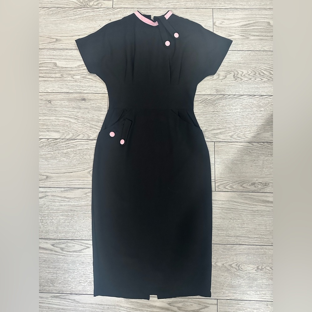 Sold* EUC Bettie Page Pencil dress